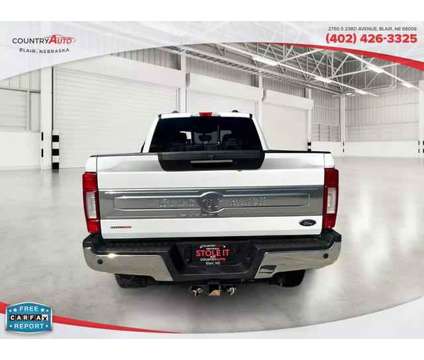 2021 Ford F350 Super Duty Crew Cab for sale is a White 2021 Ford F-350 Super Duty Car for Sale in Blair NE