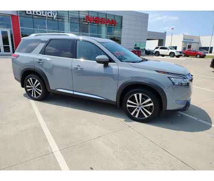 2023 Nissan Pathfinder Platinum FWD is a Grey 2023 Nissan Pathfinder Platinum SUV in Ardmore OK