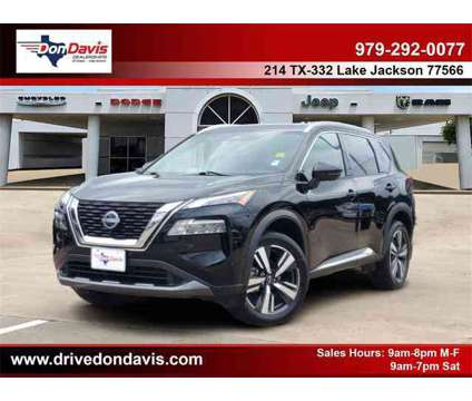 2023 Nissan Rogue SL FWD is a Black 2023 Nissan Rogue SL SUV in Lake Jackson TX