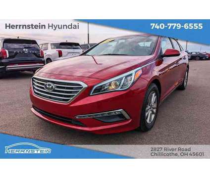 2015 Hyundai Sonata SE is a Red 2015 Hyundai Sonata SE Sedan in Chillicothe OH