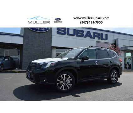 2024 Subaru Forester Limited is a Black 2024 Subaru Forester 2.5i Station Wagon in Highland Park IL