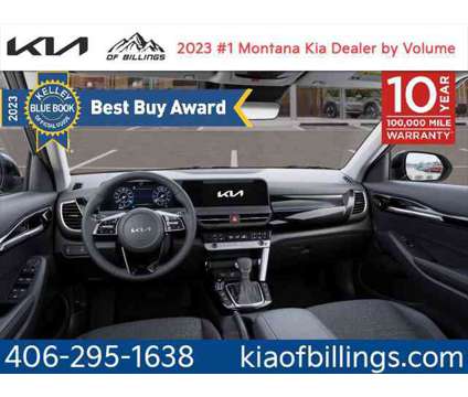 2024 Kia Seltos S is a Black, Blue 2024 SUV in Billings MT