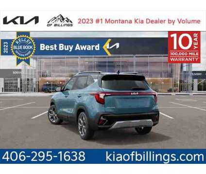 2024 Kia Seltos S is a Black, Blue 2024 SUV in Billings MT