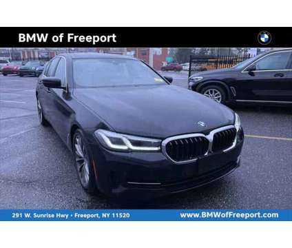 2021 BMW 5 Series xDrive is a Black 2021 BMW 5-Series Sedan in Freeport NY