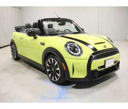 2022 MINI Convertible Cooper S is a Yellow 2022 Mini Convertible Cooper Convertible in Darien CT