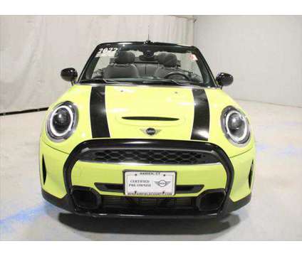 2022 MINI Convertible Cooper S is a Yellow 2022 Mini Convertible Cooper Convertible in Darien CT