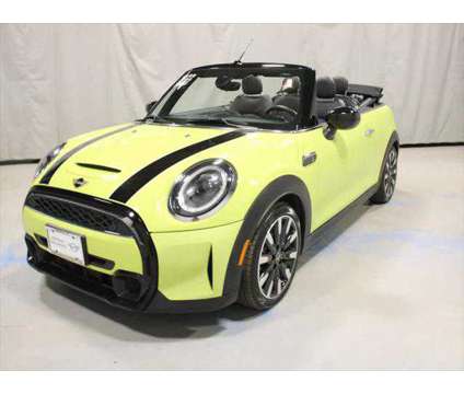 2022 MINI Convertible Cooper S is a Yellow 2022 Mini Convertible Cooper Convertible in Darien CT