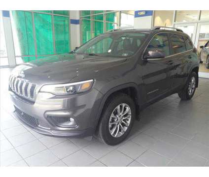 2021 Jeep Cherokee Latitude Lux 4X4 is a Grey 2021 Jeep Cherokee Latitude Car for Sale in Indiana PA