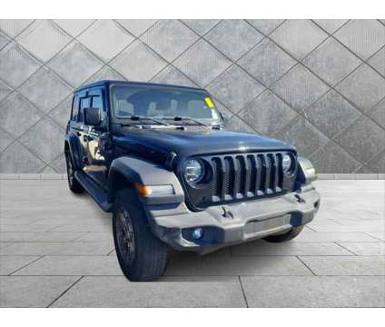 2020 Jeep Wrangler Unlimited Freedom 4X4 is a Black 2020 Jeep Wrangler Unlimited Car for Sale in Union NJ