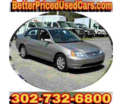 Used 2003 HONDA CIVIC For Sale is a Grey 2003 Honda Civic Car for Sale in Frankford DE