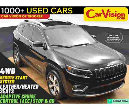 2021 Jeep Cherokee Limited is a Black 2021 Jeep Cherokee Limited SUV in Norristown PA