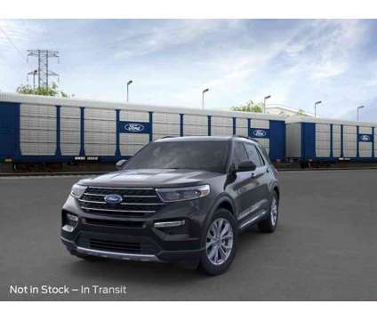 2024 Ford Explorer XLT is a Black 2024 Ford Explorer XLT SUV in Lowell IN