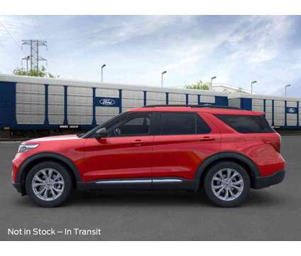 2024 Ford Explorer XLT is a Red 2024 Ford Explorer XLT SUV in Lowell IN