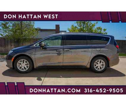 2022 Chrysler Pacifica Touring L is a Grey 2022 Chrysler Pacifica Touring Car for Sale in Wichita KS