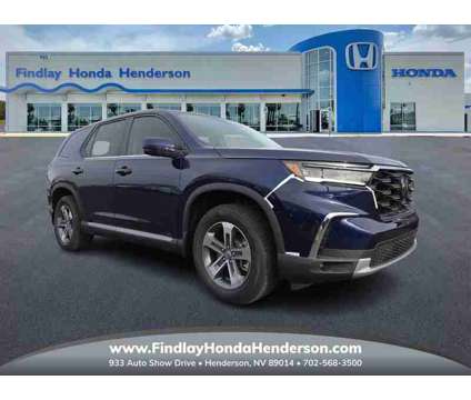 2025 Honda Pilot EX-L is a Blue 2025 Honda Pilot EX-L SUV in Henderson NV