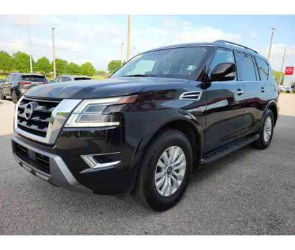 2021 Nissan Armada SV is a Black 2021 Nissan Armada SV SUV in Clanton AL