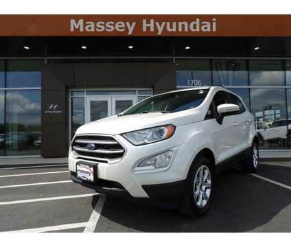 2018 Ford EcoSport SE is a Silver, White 2018 Ford EcoSport SE SUV in Hagerstown MD