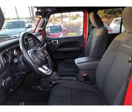 2021 Jeep Wrangler Unlimited Sahara 4x4 is a Red 2021 Jeep Wrangler Unlimited Sahara SUV in Fallston MD