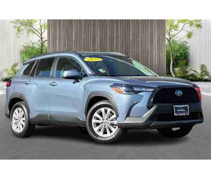 2022 Toyota Corolla Cross LE is a Blue 2022 Toyota Corolla LE SUV in Madera CA