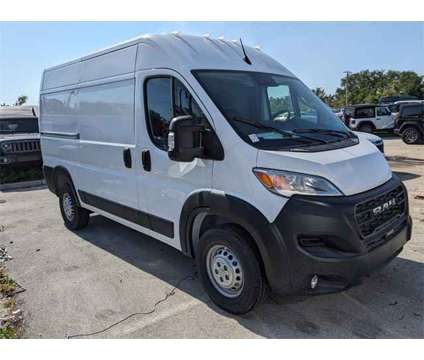 2024 Ram ProMaster 3500 High Roof is a White 2024 RAM ProMaster 3500 High Roof Van in Naples FL