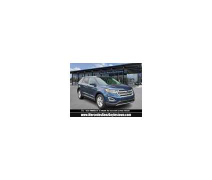 2017 Ford Edge SEL is a Blue 2017 Ford Edge SEL SUV in Doylestown PA