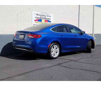 2015 Chrysler 200 for sale is a Blue 2015 Chrysler 200 Model Car for Sale in Glendale AZ