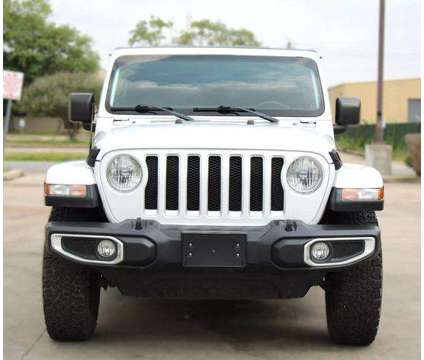 2019 Jeep Wrangler Unlimited for sale is a White 2019 Jeep Wrangler Unlimited Car for Sale in Houston TX