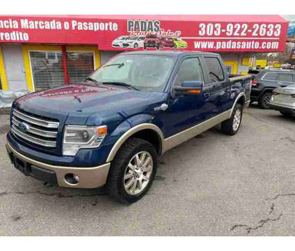 2013 Ford F150 SuperCrew Cab for sale is a Blue 2013 Ford F-150 SuperCrew Car for Sale in Denver CO