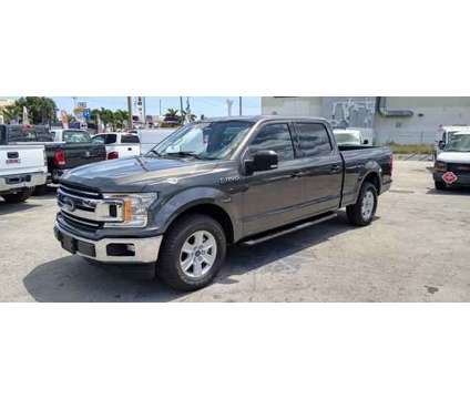 2018 Ford F150 SuperCrew Cab for sale is a Grey 2018 Ford F-150 SuperCrew Car for Sale in Miami FL