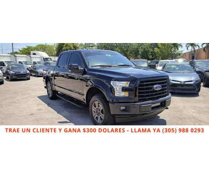 2017 Ford F150 SuperCrew Cab for sale is a Black 2017 Ford F-150 SuperCrew Car for Sale in Miami FL