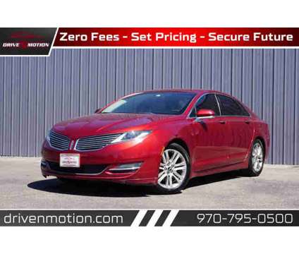 2016 Lincoln MKZ for sale is a Red 2016 Lincoln MKZ Car for Sale in Greeley CO