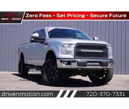 2016 Ford F150 SuperCrew Cab for sale is a Silver 2016 Ford F-150 SuperCrew Car for Sale in Greeley CO