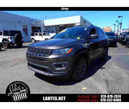 2021UsedJeepUsedCompassUsed4x4 is a Grey 2021 Jeep Compass Car for Sale in Leominster MA
