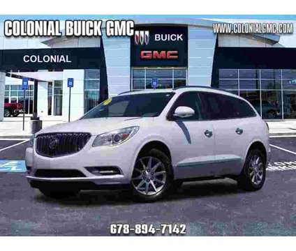 2017UsedBuickUsedEnclaveUsedFWD 4dr is a White 2017 Buick Enclave Car for Sale in Loganville GA
