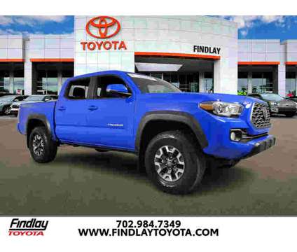 2021UsedToyotaUsedTacoma is a Blue 2021 Toyota Tacoma TRD Off Road Truck in Henderson NV