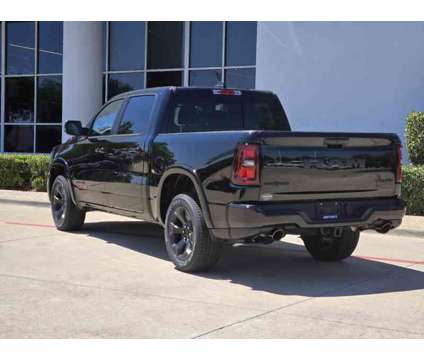 2025NewRamNew1500New4x4 Crew Cab 5 7 Box is a Black 2025 RAM 1500 Model Big Horn Truck in Lewisville TX