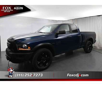 2020UsedRamUsed1500 ClassicUsed4x4 Quad Cab 64 Box is a Blue 2020 RAM 1500 Model Car for Sale in Auburn NY