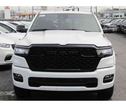 2025NewRamNew1500New4x4 Crew Cab 57 Box is a White 2025 RAM 1500 Model Car for Sale in Brunswick OH