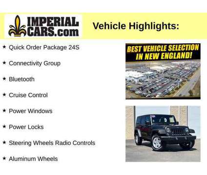 2017UsedJeepUsedWrangler UnlimitedUsed4x4 is a Grey 2017 Jeep Wrangler Unlimited Sport Car for Sale in Mendon MA
