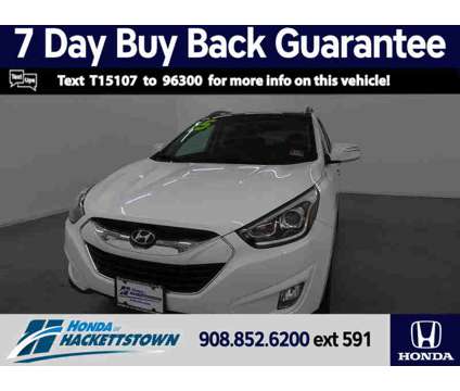 2015UsedHyundaiUsedTucsonUsedAWD 4dr is a White 2015 Hyundai Tucson Car for Sale in Hackettstown NJ