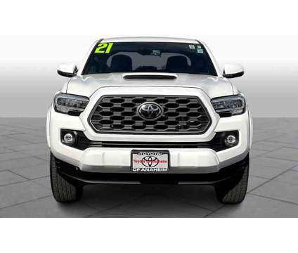 2021UsedToyotaUsedTacomaUsedDouble Cab 5 Bed V6 AT (Natl) is a Silver 2021 Toyota Tacoma Car for Sale in Anaheim CA
