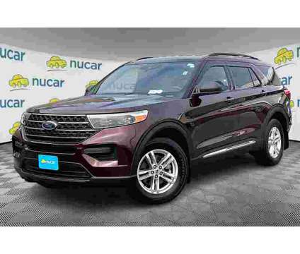 2020UsedFordUsedExplorerUsed4WD is a Gold 2020 Ford Explorer Car for Sale in Norwood MA