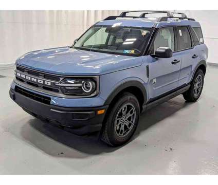 2024NewFordNewBronco SportNew4x4 is a Blue, Grey 2024 Ford Bronco Car for Sale in Greensburg PA