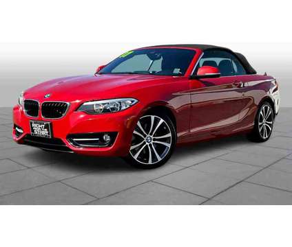 2017UsedBMWUsed2 SeriesUsedConvertible is a Red 2017 Car for Sale in Tustin CA