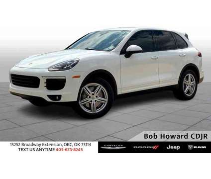 2016UsedPorscheUsedCayenneUsedAWD 4dr is a White 2016 Porsche Cayenne Car for Sale in Oklahoma City OK