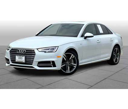 2017UsedAudiUsedA4Used2.0 TFSI Auto FWD is a White 2017 Audi A4 Car for Sale in Grapevine TX