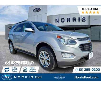 2016 Chevrolet Equinox LT is a Silver 2016 Chevrolet Equinox LT Car for Sale in Dundalk MD