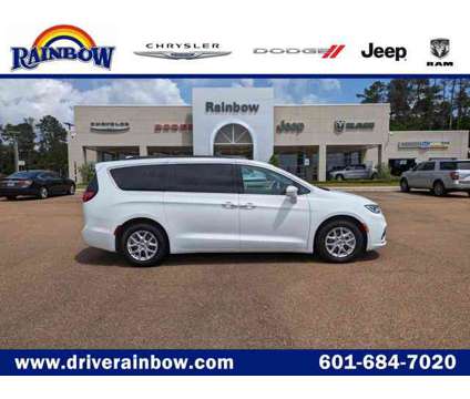 2022 Chrysler Pacifica Touring L is a White 2022 Chrysler Pacifica Touring Car for Sale in Mccomb MS