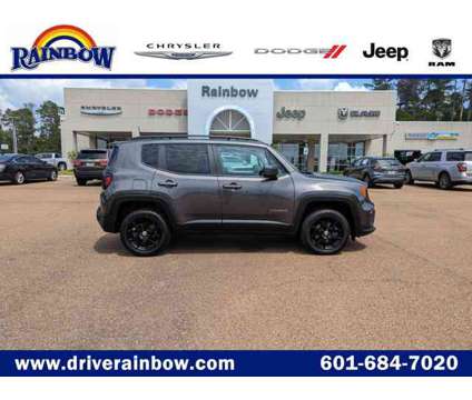 2021 Jeep Renegade Latitude is a Grey 2021 Jeep Renegade Latitude Car for Sale in Mccomb MS