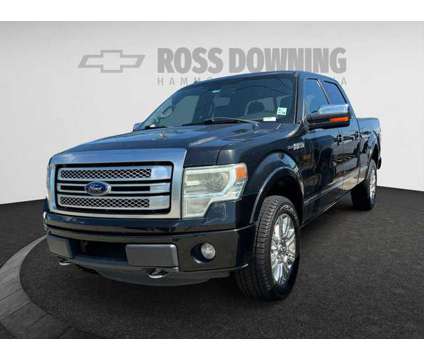 2013 Ford F-150 4X4 is a Black 2013 Ford F-150 Car for Sale in Hammond LA